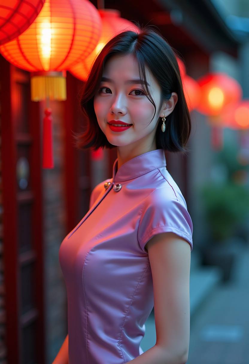 《春夜》郑海仁剧中造型